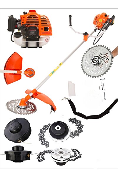 DYNAMİC MAX Profesyonel Çim Biçme 9 Hp Çim Biçme Set Yan Tipi Tırpan - Canava...