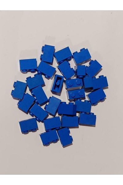 LEGO Original Accessory Custom Moc Creator Brick 1 X 2 Blue Brick 6 Pieces Will Be Sent