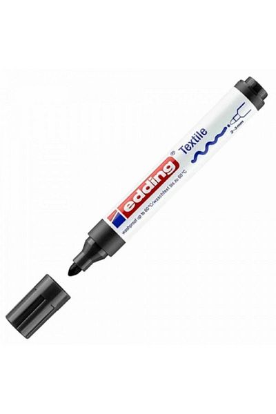 Edding Textile Marker Pen 4500 2-3mm Black 01