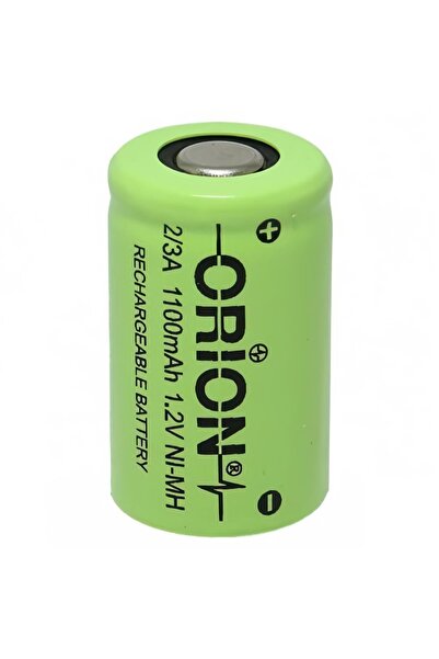 Orion 1.2v Ni-mh 2/3a 1100mah Şarj Edilebilir Pil