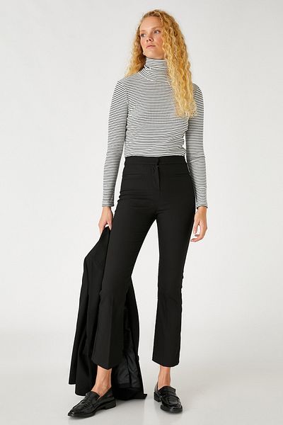 Koton Women's Black Jeans 3WAK40059UW