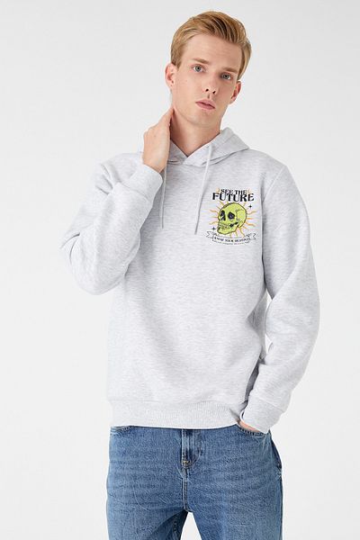 Koton Men's Snow Melange Sweatshirt 3WAM70490MK
