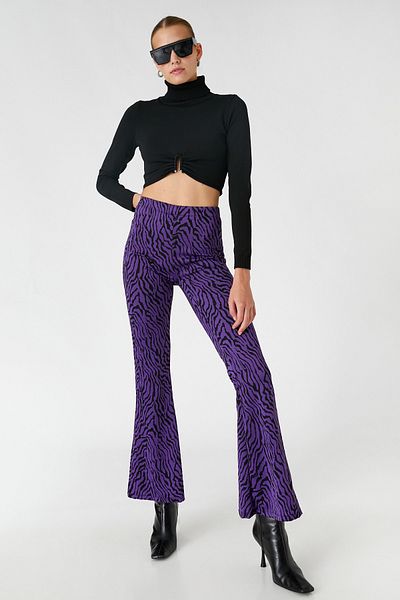Koton Blugi de damă cu model violet 3WAK40072EK