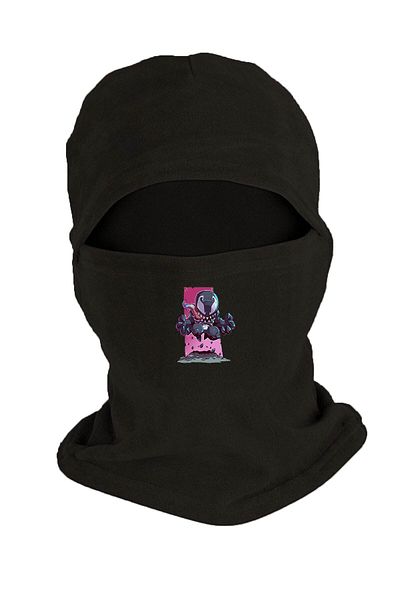 herotasarım Ски маска с щампа Venom в черна полярна - зимна Bll3346