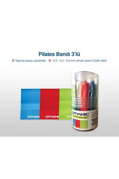 Dynamic Set of 3 Plates Band Plates Exercise Resistance Bands