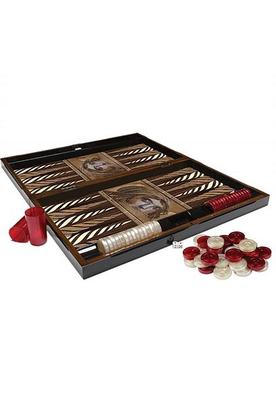megame Yenigün Trendy Backgammon Zeugma, Luxury Quality Backgammon, Illustrated Backgammon