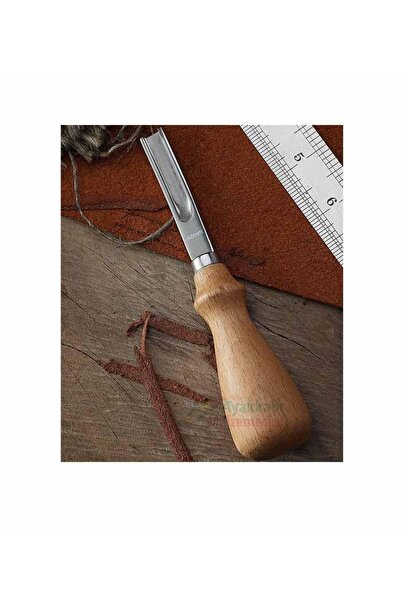 Dopar Deri Kenarı Kesme Bıçağı Fransız Tarzı Deri El Aleti 6mm