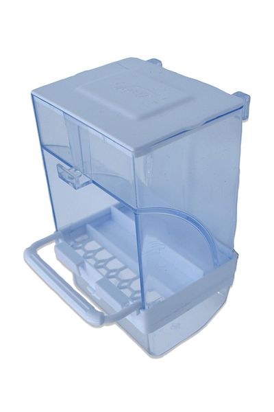 Hedicaret Smart Food Holder White Budgie Canary