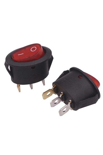 Popüler Ic134B Model - Oval Illuminated, Switch On-Off 3 Pieces