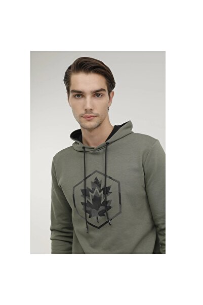 lumberjack M-sd4004 Aron Erkek Kapüşonlu Sweatshirt