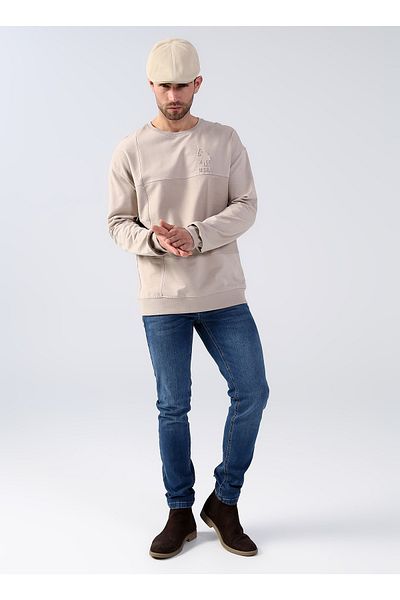 U.S. Polo Assn. Crew Neck Gray Men's Sweatshirt Ivala