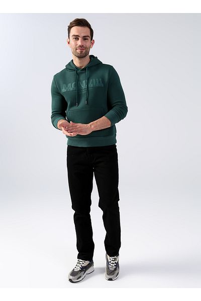 Lee Cooper Ανδρικό φούτερ με κουκούλα Emerald Green 231 Lcm241016 Garen Emerald Green