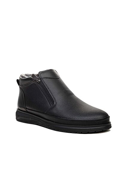 orkistore Чорні зимові чоловічі черевики з хутром всередині