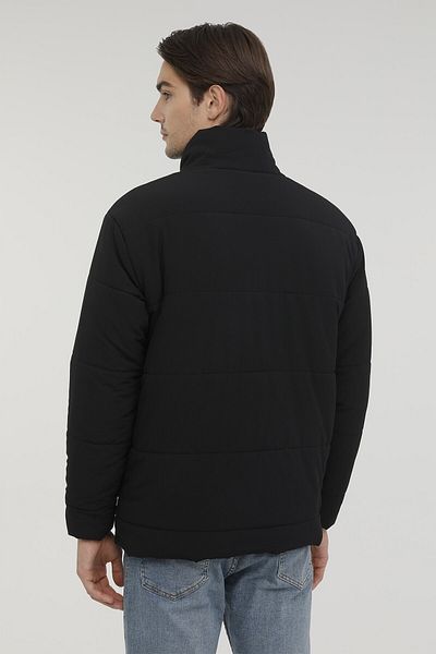 Kinetix 2w M-alger Coat 2pr Black Men Short Coat