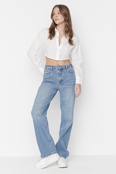 Trendyol Collection Jeans - Blau - Wide Leg
