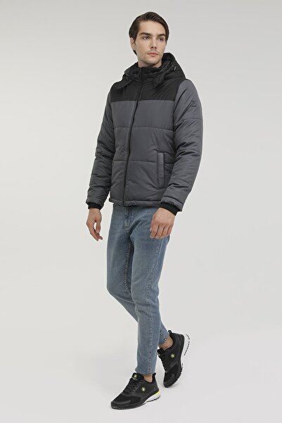 Kinetix M-arny Coat 2pr Сірий чоловічий короткий пальто