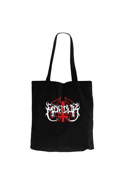Z zepplin Marduk Logo Black Canvas Tote Bag