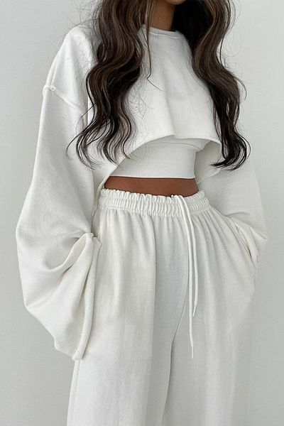 Machetta Σετ φόρμας Maiysden Triple - Cannes White Crop