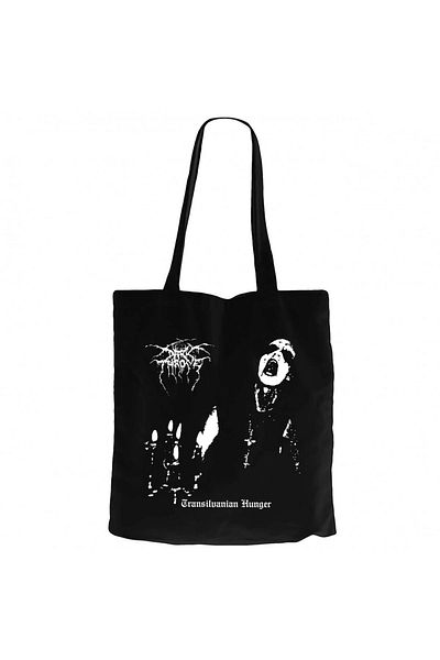 Z zepplin Darkthrone Transilvanian Black Canvas Tote Bag