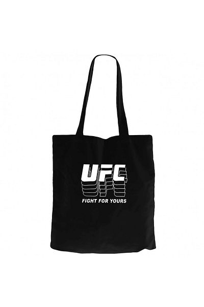 Z zepplin Ufc Fg Black Canvas Tote Bag