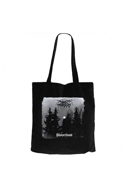 Z zepplin Darkthrone Panzerfaust Black Canvas Tote Bag