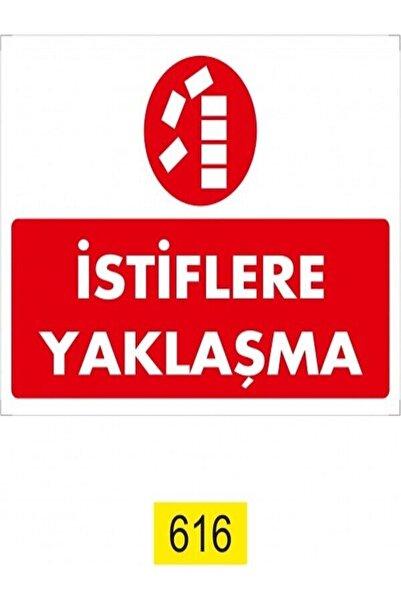 Emek İkaz Levhaları تحذير/علامة تحذير للتكديس