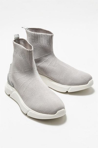 Elle Shoes Gray Men's Sports Boots