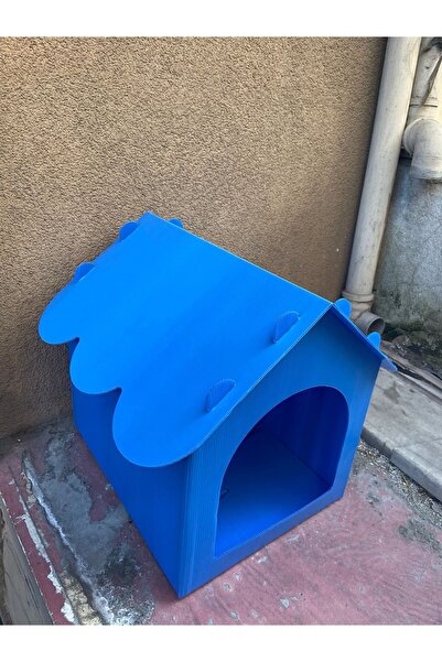 A.C.E.K PLASTİK Kedi Köpek Evi Plastik Su Geçirmez Kulübe renk degiskendir.