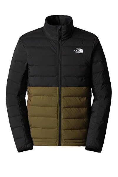 THE NORTH FACE Belleview Stretch Down Hoodie Ceket Erkek Siyah/haki
