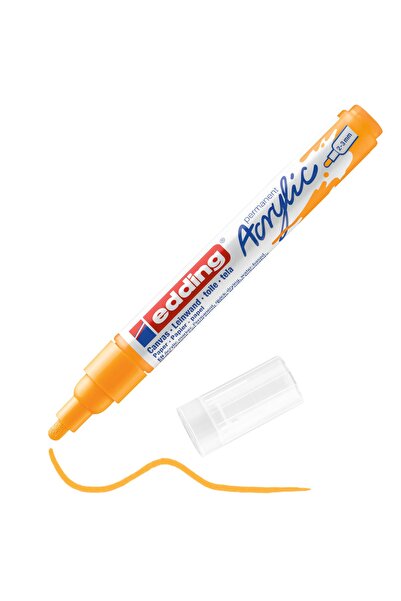 Edding 5100 Acrylic Markers Pen 2-3mm Round Tip Sun Yellow 906