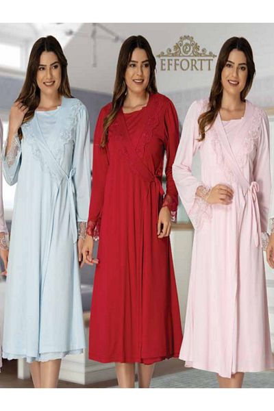 Effortt Fuchsia Women's Dressing Gown 2017