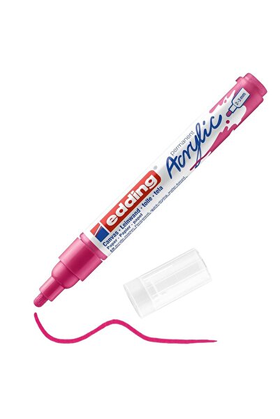 Edding 5100 Acrylic Marker Pen 2-3mm Round Tip Magenta 909