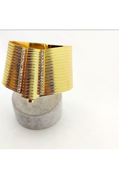 barisiva gold 22 Ayar Altın Kaplama Trabzon Hasır Kelepçe Bilezik