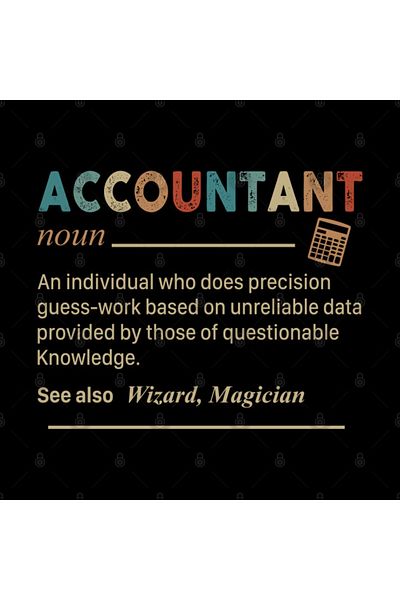 Pixxa Accountant - Accountant - Word Meaning Mug