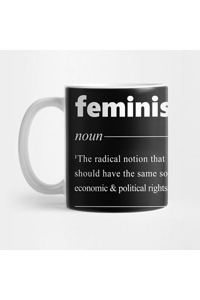 Pixxa Feminism - Feminism - Word Meaning Mug