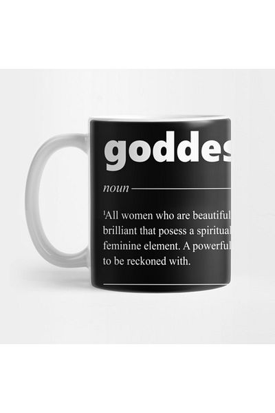Pixxa Goddess - Goddess - Word Meaning Mug