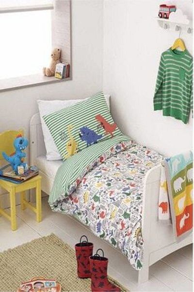 Eflatun Ev-x - Cute Dino Baby Bedding Set