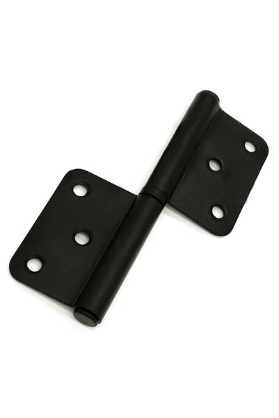 ŞENEL Yapı Market Cerman Steel Non-directional Hinge Black Door Hinge 12 Cm