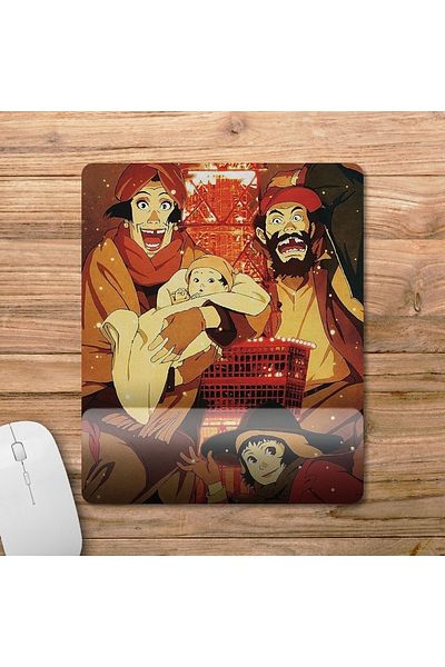 Pixxa موديل لوحة ماوس مع مسند للمعصم من Tokyo Godfathers - 2