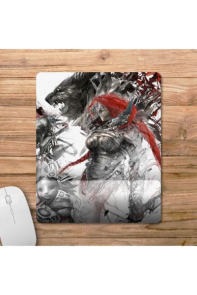 Pixxa نموذج لوحة ماوس دعم المعصم Guild Wars 2 - 2