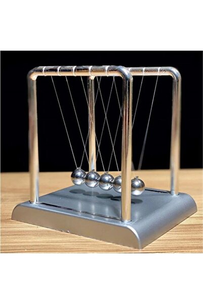 GiralStore Newton Denge Topu Büyük Boy Gümüş