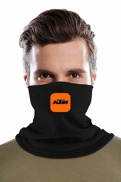 herotasarım Guler pentru gât cu mănuși negre Ktm - Set de 2 fleece Bll434