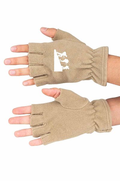 herotasarım Polar Bll2829 - Σετ 2 γάντια με γιακά λαιμού και Sand Cut Mountaineer