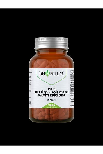 VeNatura Plus Alpha Lipoic Acid 200 Mg 30 Capsules