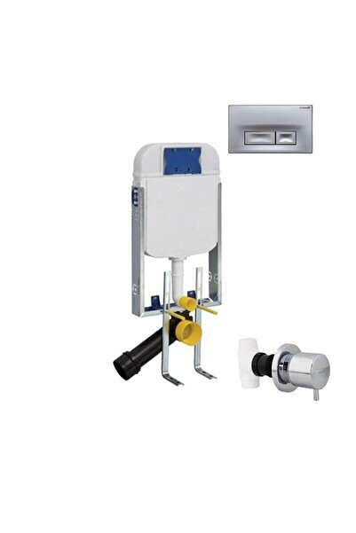 Creavit Gömme Rezervuar+buton Tuşu+ara Vana