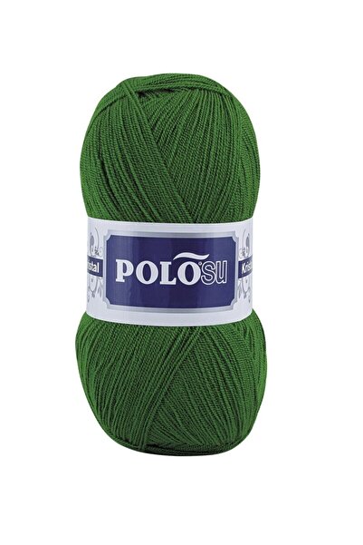 Polosu My Kristal - Liflik Örgü Ipi - Renk:156 - Koyu Yeşil