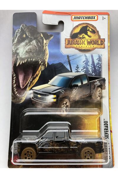 Matchbox Yeni - New 15 Chevy Silverado Jurassıc World Seri 1:64 Ölçek Marka