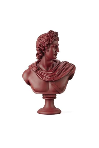 Dekoromi Dekoratif Apollo Heykel Biblo