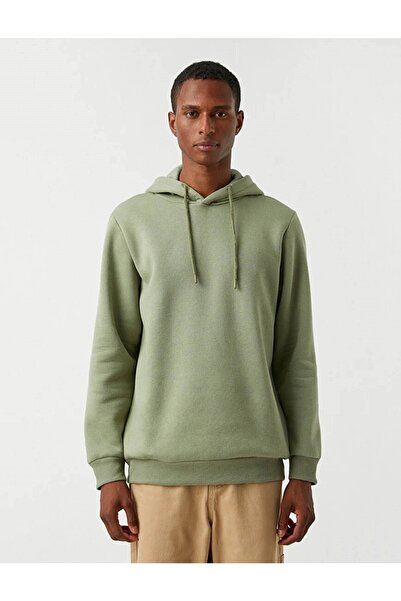 Koton Ανδρικό φούτερ Mint Green 3wam70050mk