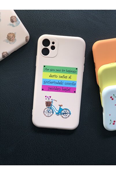 izzytech حافظة إطلاق لهاتف آيفون 11 مع حماية للكاميرا ونمط وردي فاتح من الداخ...